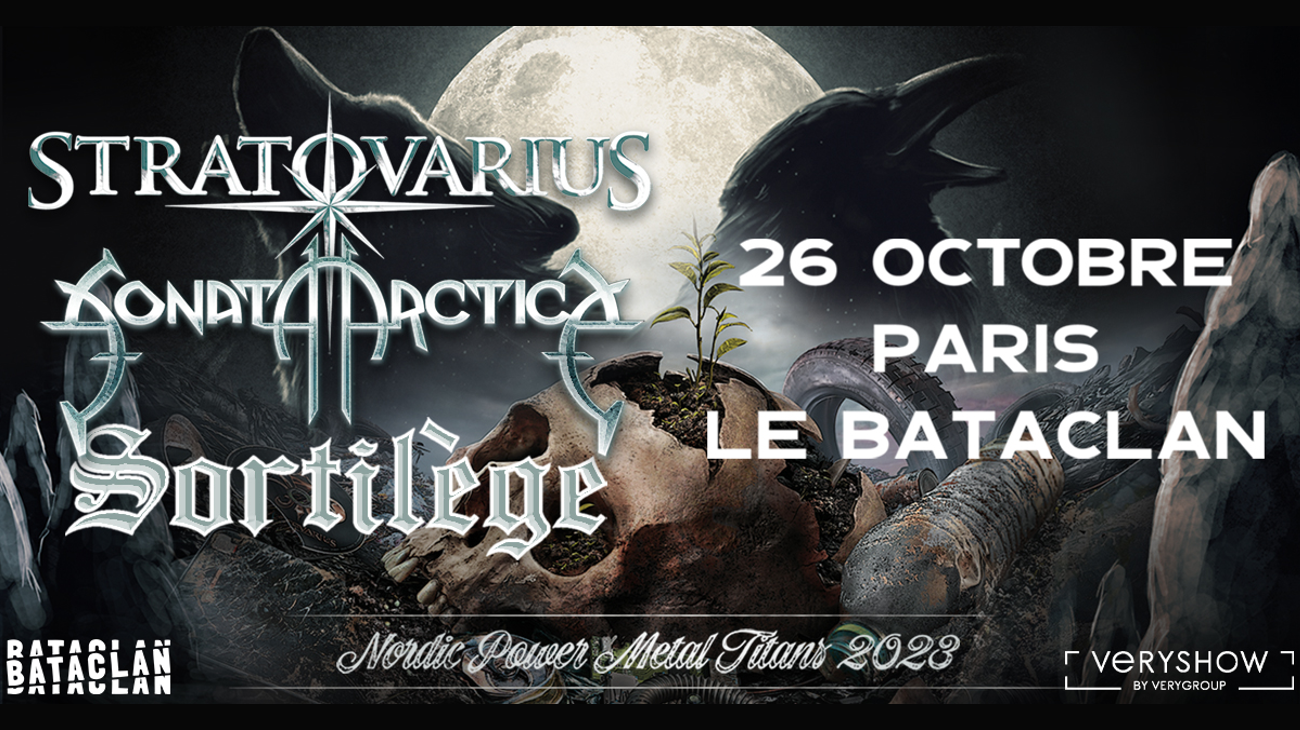 Live Report : Sonata Arctica, Stratovarius et Sortilège - Bataclan, Paris, 26 octobre 2023