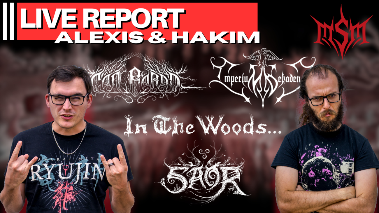 Live Report : Saor + In the Woods... + Imperium Dekadenz + Cân Bardd (Lyon - 27 Avril 2025)
