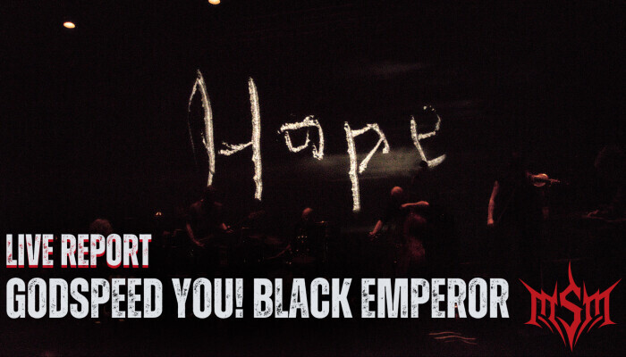 Live Report : Godspeed You! Black Emperor + One Leg One Eye - La Cartonnerie à Reims le 14/04/2026