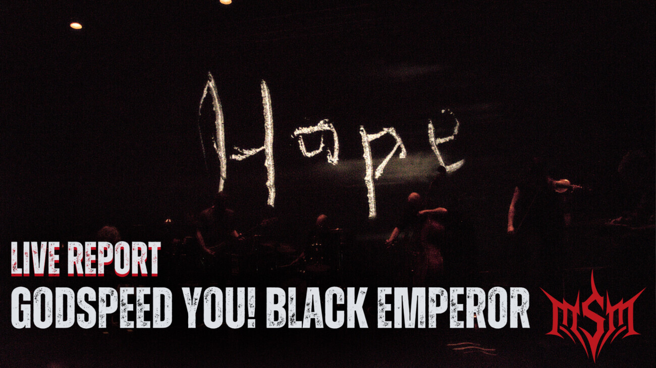 Live Report : Godspeed You! Black Emperor + One Leg One Eye - La Cartonnerie à Reims le 14/04/2026